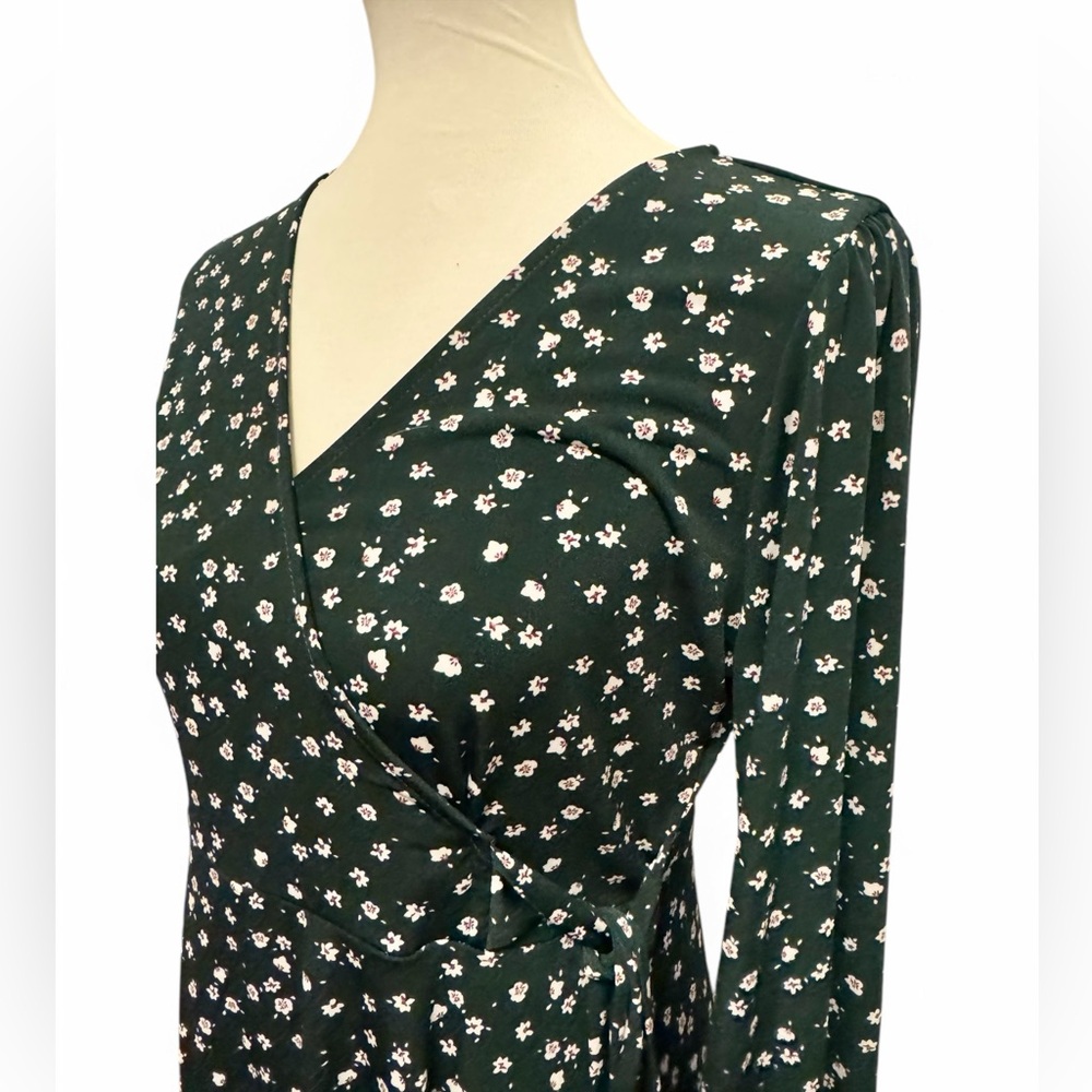 Kaileigh Natasha Knit Faux petite Wrap Dress